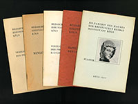 Die RBA-Kataloge von 1931-1937