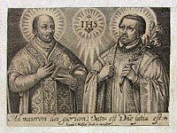Die Hl. Ignatius von Loyola und Franz Xaver in Halbfigur, (17. Jh.). Foto: © Stadt Köln, Wallraf-Richartz-Museum, Dieter Bongartz, WRM_G22552.